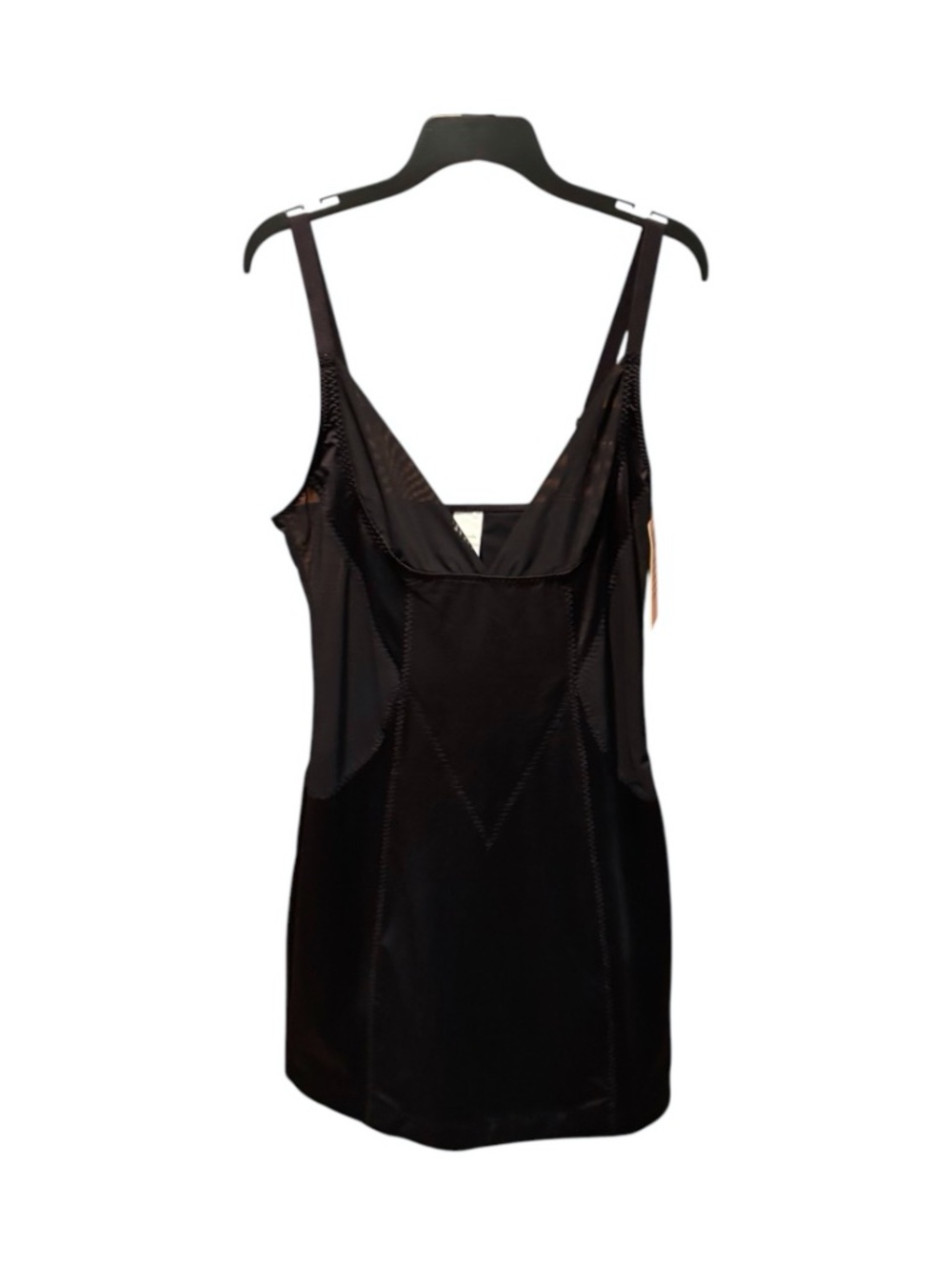 Arabella Firm Control Open Bust Shaper Slip Dress in Black XXL NWT